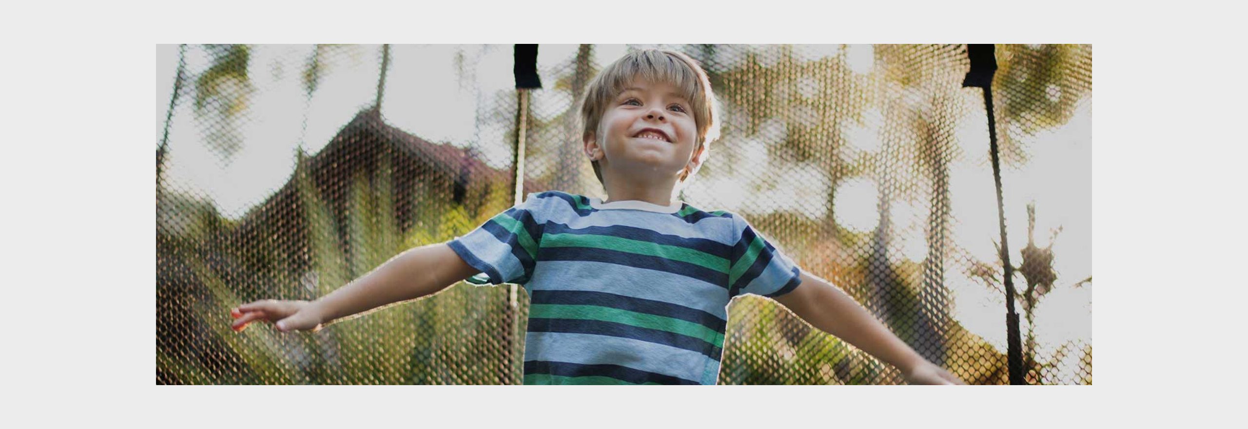 Vi mener, at børn fortjener en sikker trampolin.